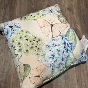 Ashland Blue and Green Decorative Pillow